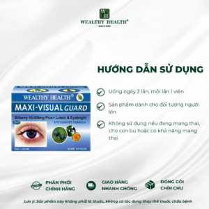 Viên Uống Bổ Mắt Maxi-Visual Guard Bilberry 10000 Plus - Hộp 60 Viên
