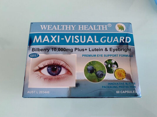 Wealthy Health Maxi-Visual Guard viên uống bổ mắt cho người cận thị