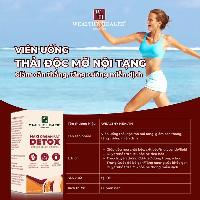 Maxi Organ Fat Detox Review – Đánh giá chi tiết sản phẩm hỗ trợ detox mỡ nội tạng