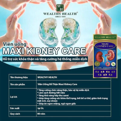 Maxi Kidney Care Review: Đánh giá chi tiết sản phẩm hỗ trợ sức khỏe thận cao cấp từ Úc