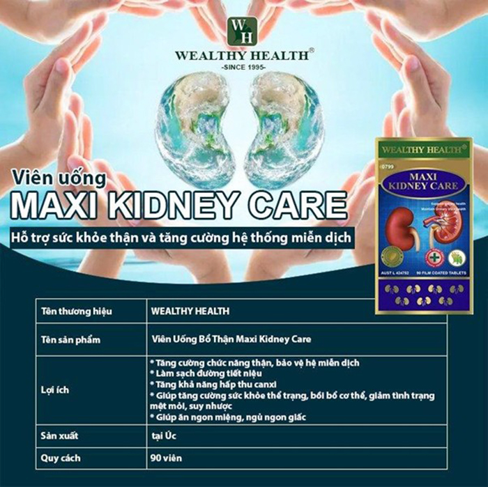 Maxi Kidney Care Review: Đánh giá chi tiết sản phẩm hỗ trợ sức khỏe thận cao cấp từ Úc