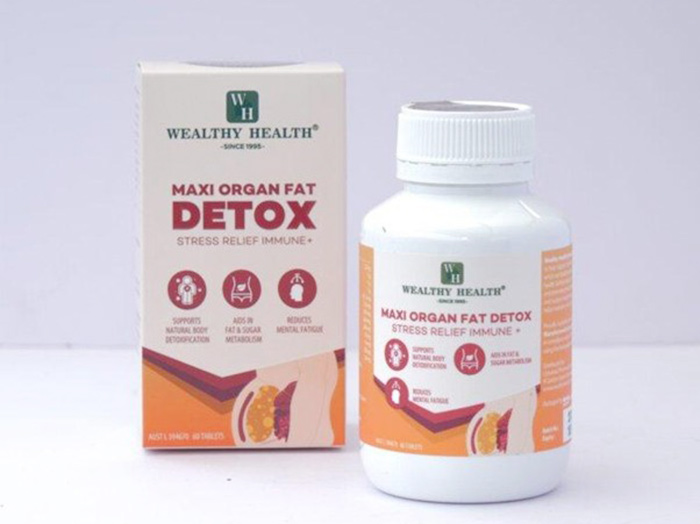 Viên Uống Thải Độc Mỡ Nội Tạng Maxi Organ Fat Detox