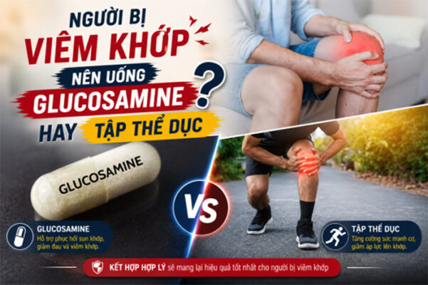 Người bị viêm khớp nên uống Glucosamine hay tập thể dục tốt hơn?